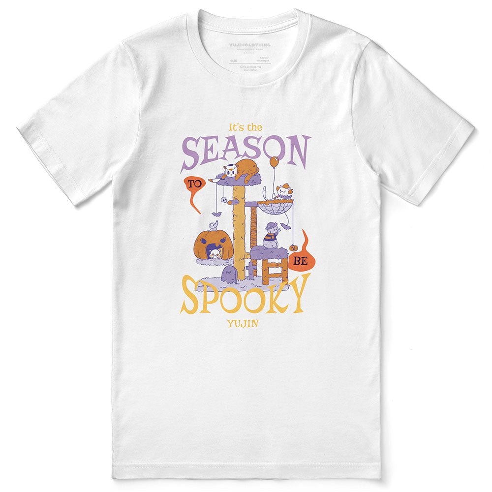 Spooky Season Cat T-Shirt - Lolomo!