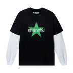 Star Thermal Layered Longsleeve T-Shirt - Lolomo!