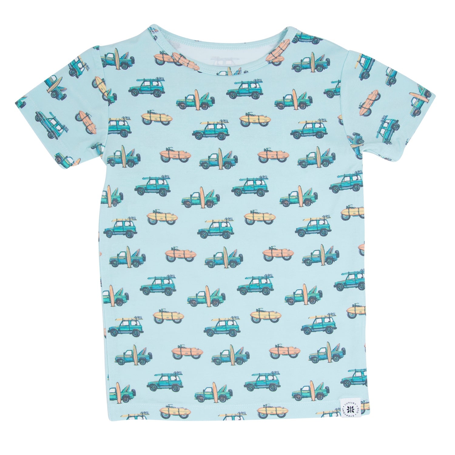 Surfing Beach Summer Pajama Set