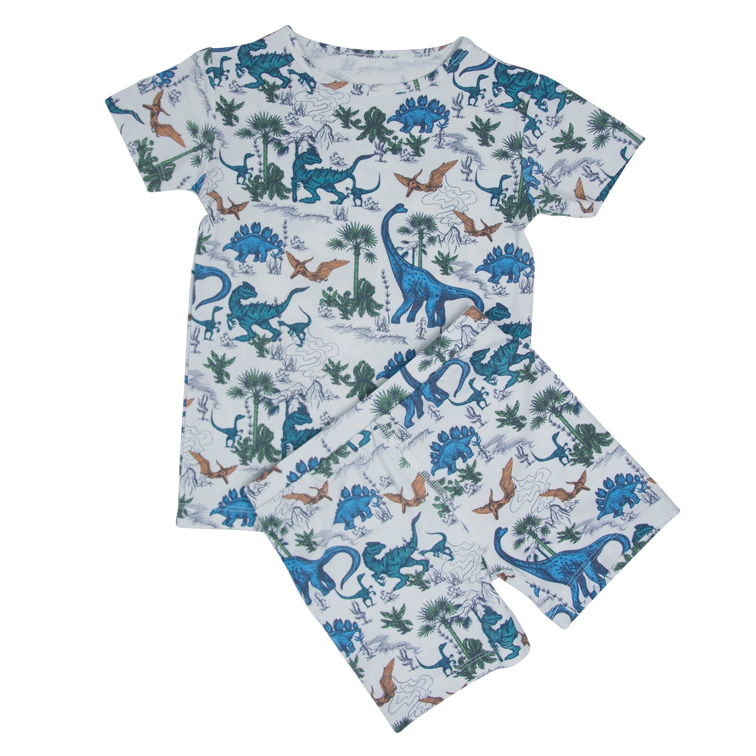 Conjunto de pijama de verano Dinosaur Adventures