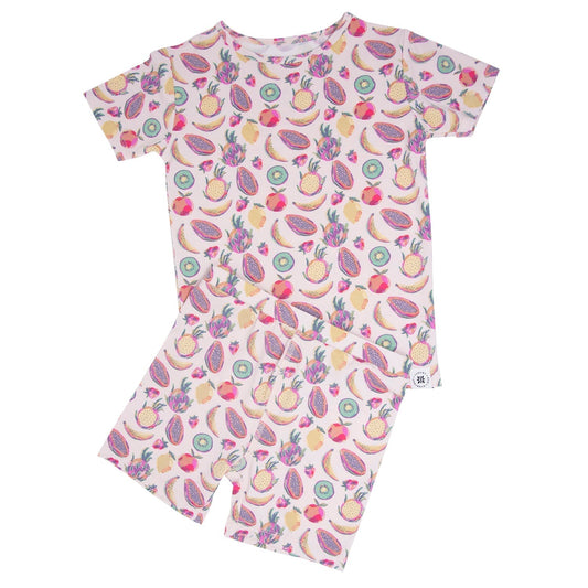 Tropical Fruit Summer Pajama Set