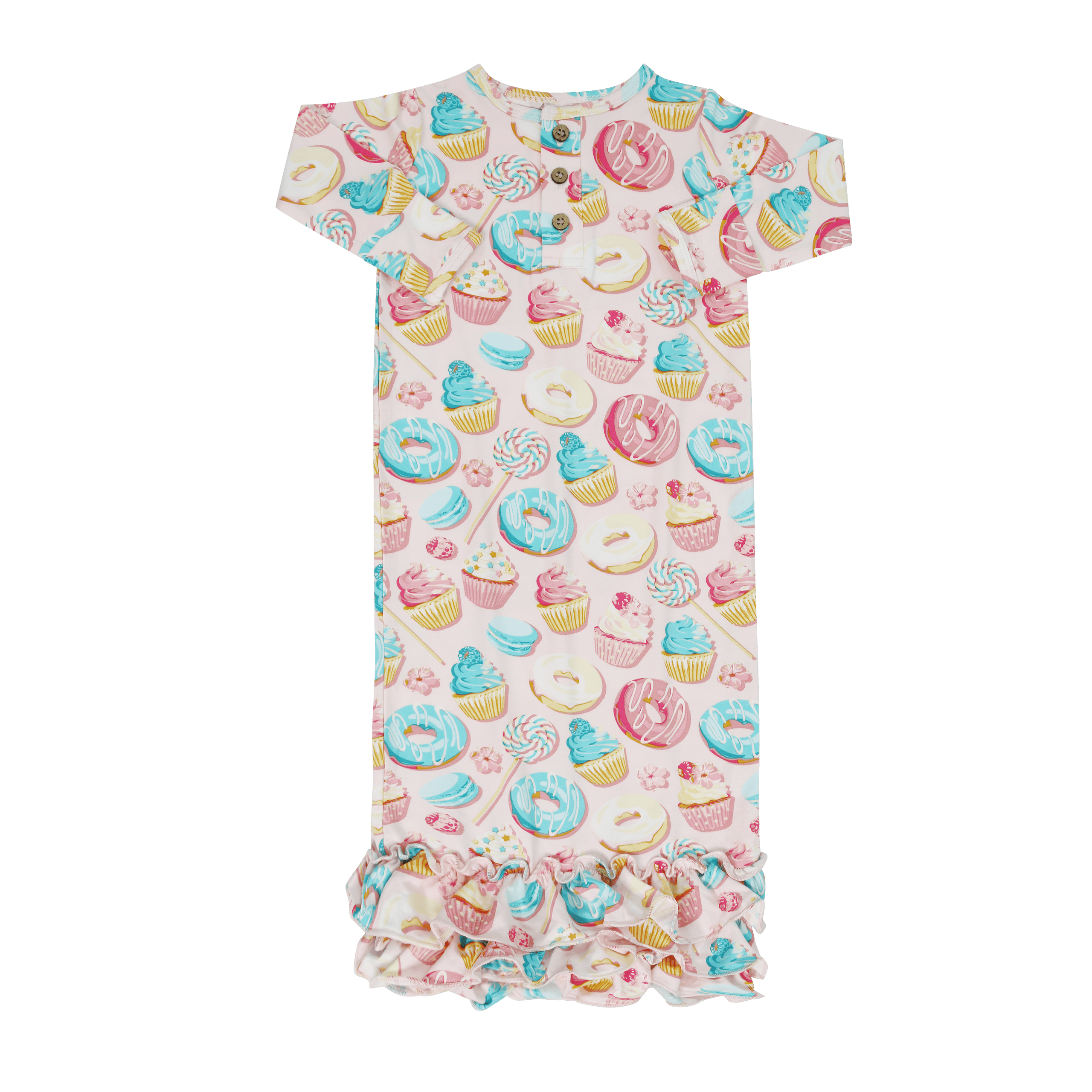 Sweet Tooth Ruffle Gown