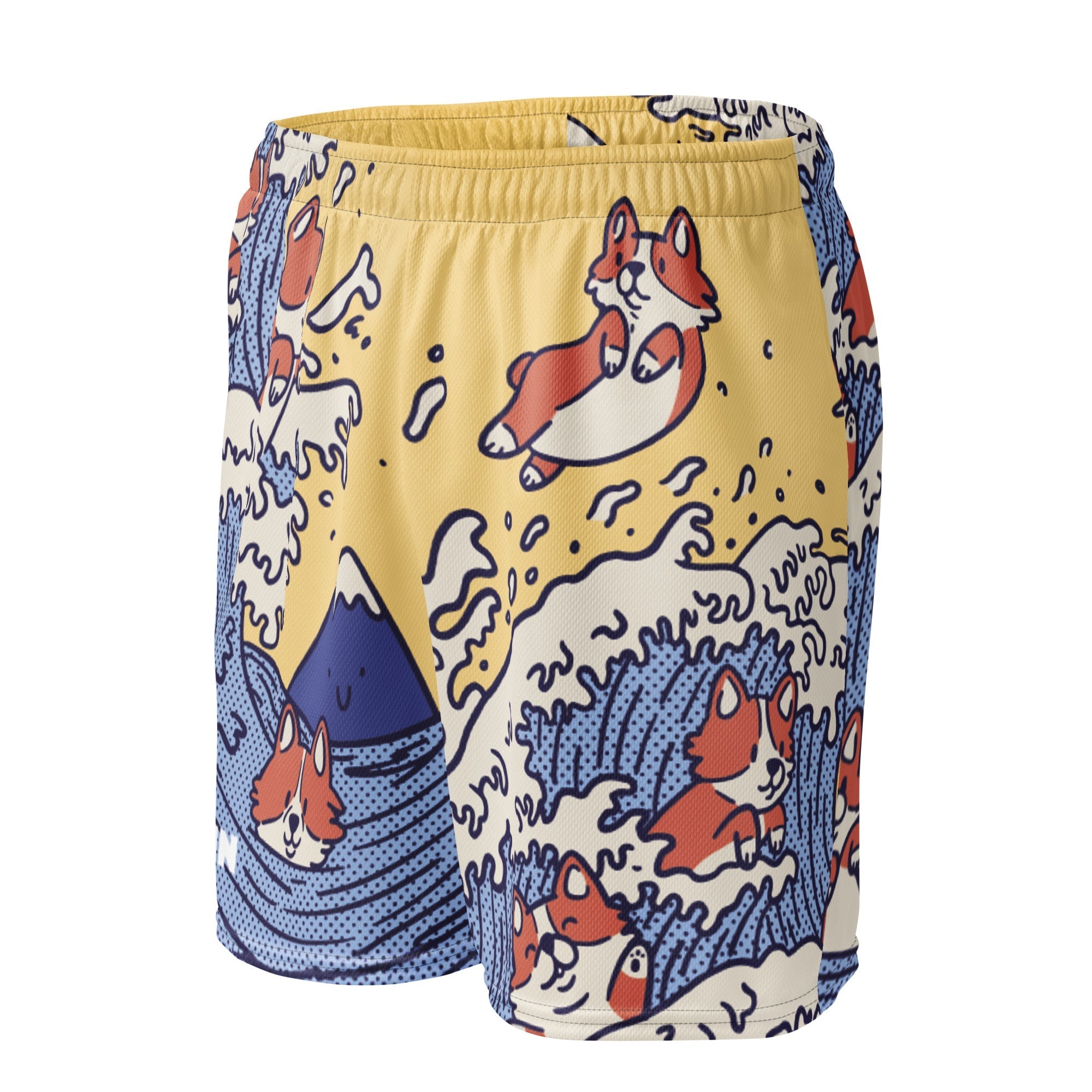 Swimming Corgi Mesh Shorts - Lolomo!