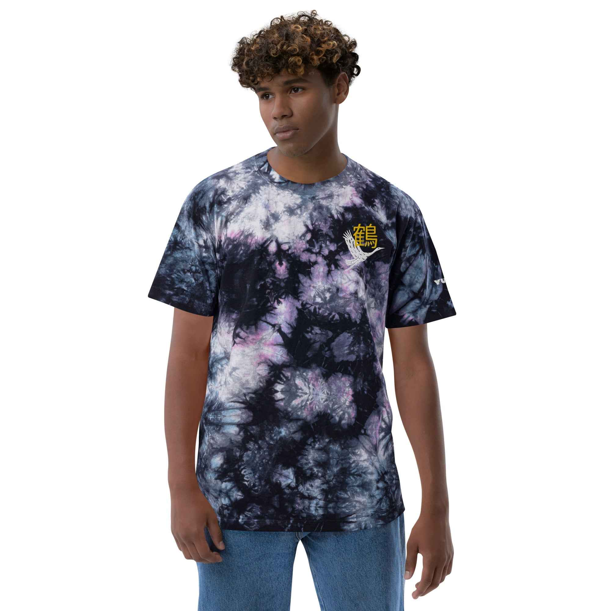 Tancho-zuru Tie-Dye T-shirt