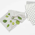 Stripe & Check Kitchen Towel Set