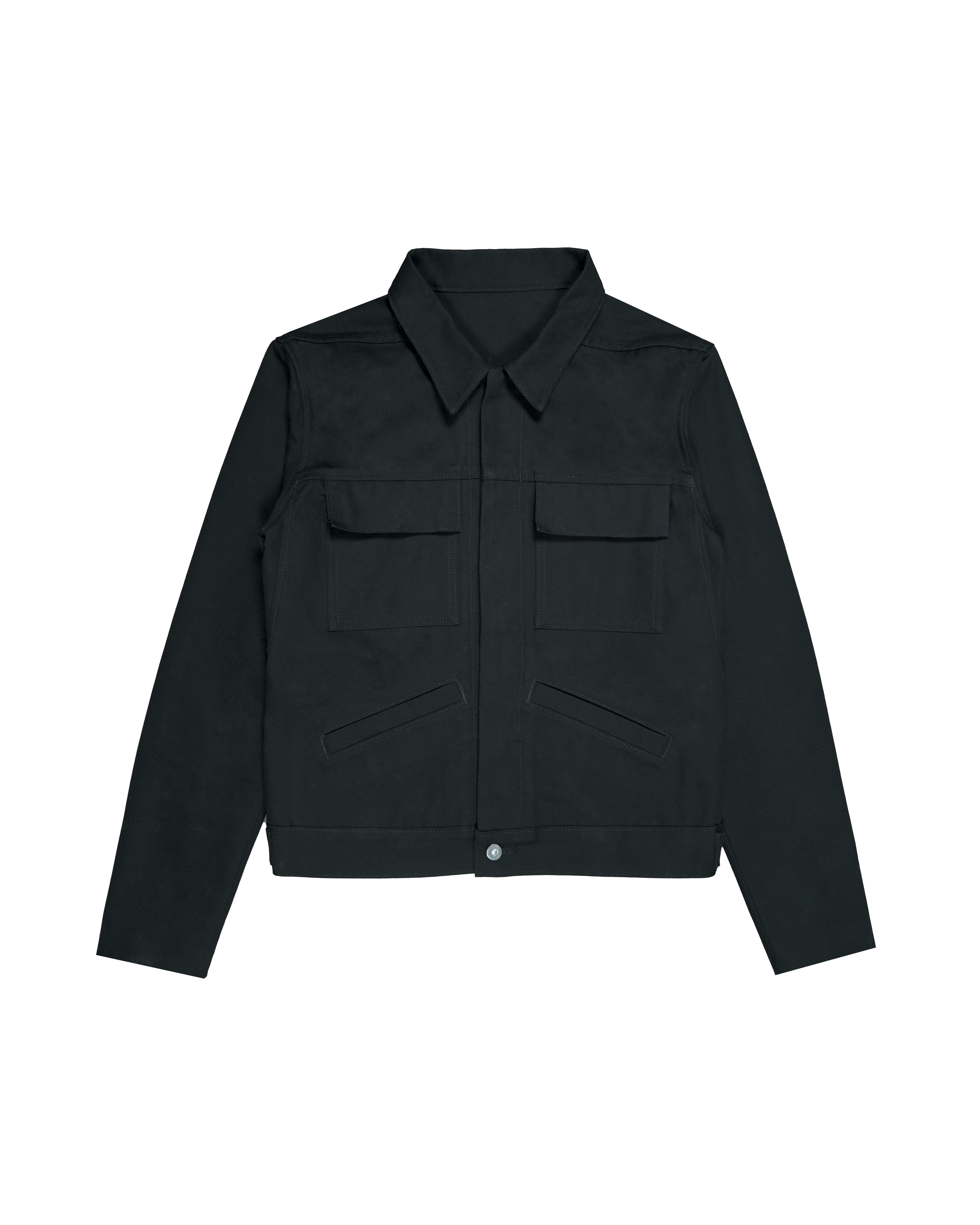 BLACK UTILITY WORK JACKET - Lolomo!
