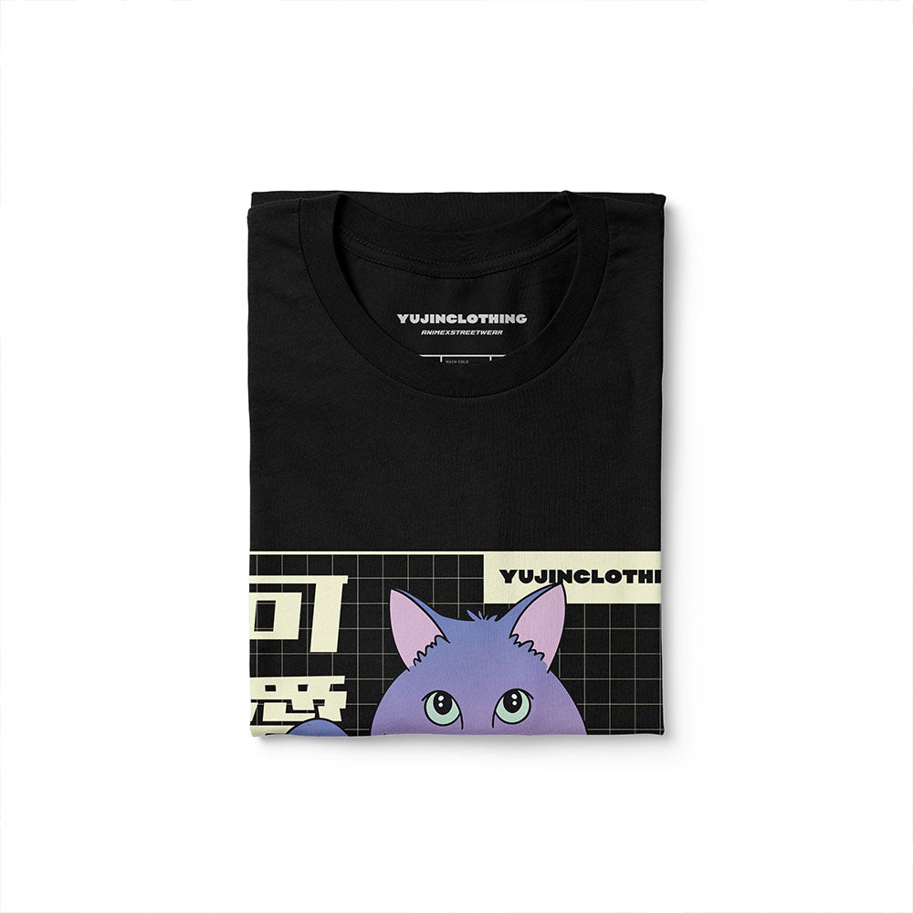 Vaporwave Cat T-Shirt - Lolomo!