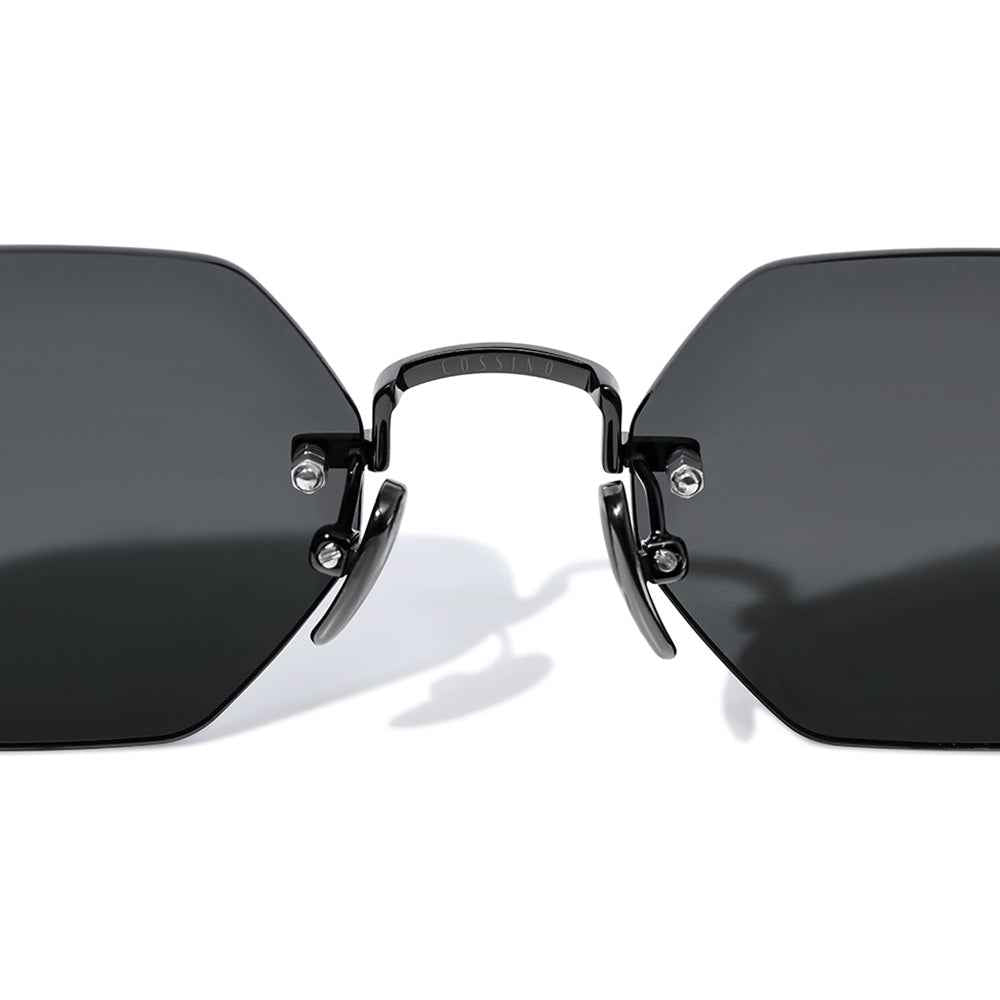 Vonne Daybreaker Hexagon Frameless Sunglasses