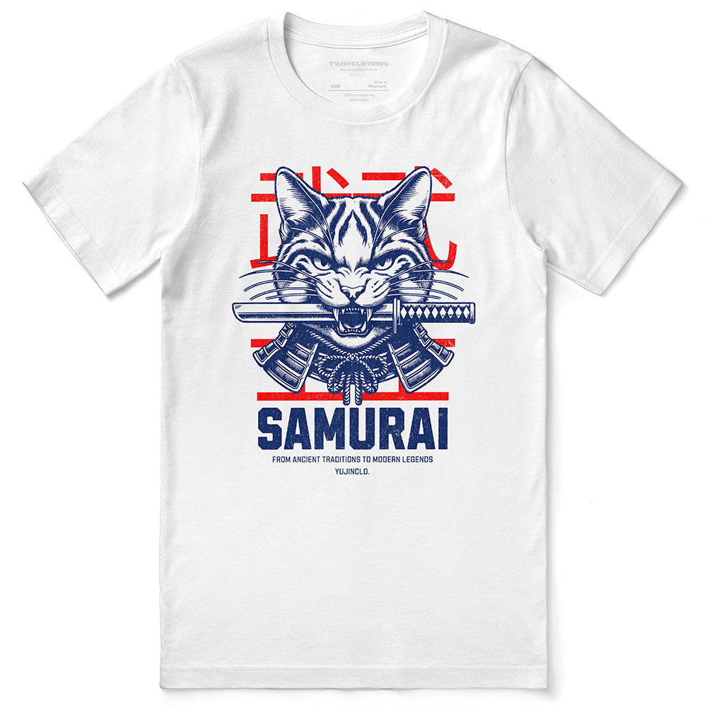 Samurai Cat T-Shirt